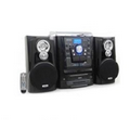 Jensen Audio Bluetooth Stereo Turntable 3 CD Changer Dual Cassette